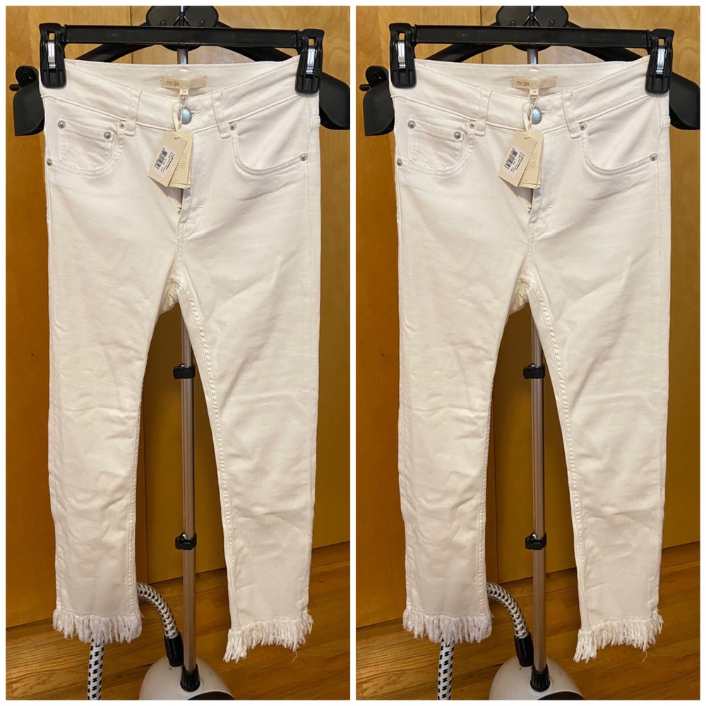 White Maje Jeans